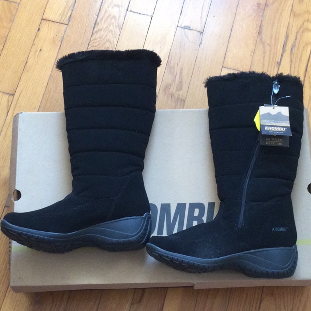 All weather mid boots.NEW